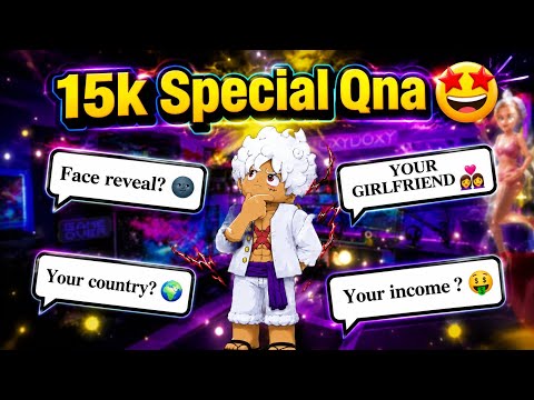 Finally 15K Complete 😍 | Special Q&A + Face reveal 🧑‍🦱?
