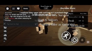 Infinite stamina exploiter (ihatekfcppl212...?)