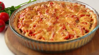 Открытый Мясной пирог на картофельном тесте. Простой рецепт Открытый Мясной пирог на картофельном тесте. Простой рецепт