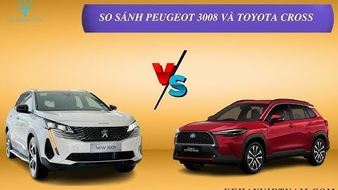 So sánh peugeot 3008 và honda crv 2023 năm 2024