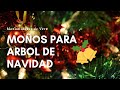 Moños Para Arbol De Navidad 🤶 / Manualidades de Vero