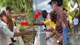 Look 👀 at this🇯🇲 Mark GOLDING🧡🟠 Visits JAMAICANS 🇯🇲 & Listen 👂 to their cry 😭😢 & their Pro