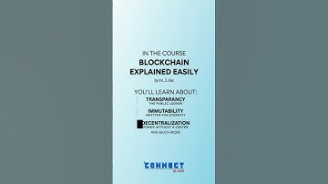 🚀 Blockchain made simple – from Bitcoin to Smart Contracts.