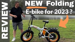 WOW This FOLDING EBIKE IS CRAZY FUN (Electric Bike Review 2023) 