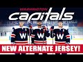 Washington Capitals Release New Alternate Jersey!