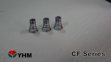Compression spring W.D 0.4mm｜CNC Compression Spring Machine CF-310｜YHM