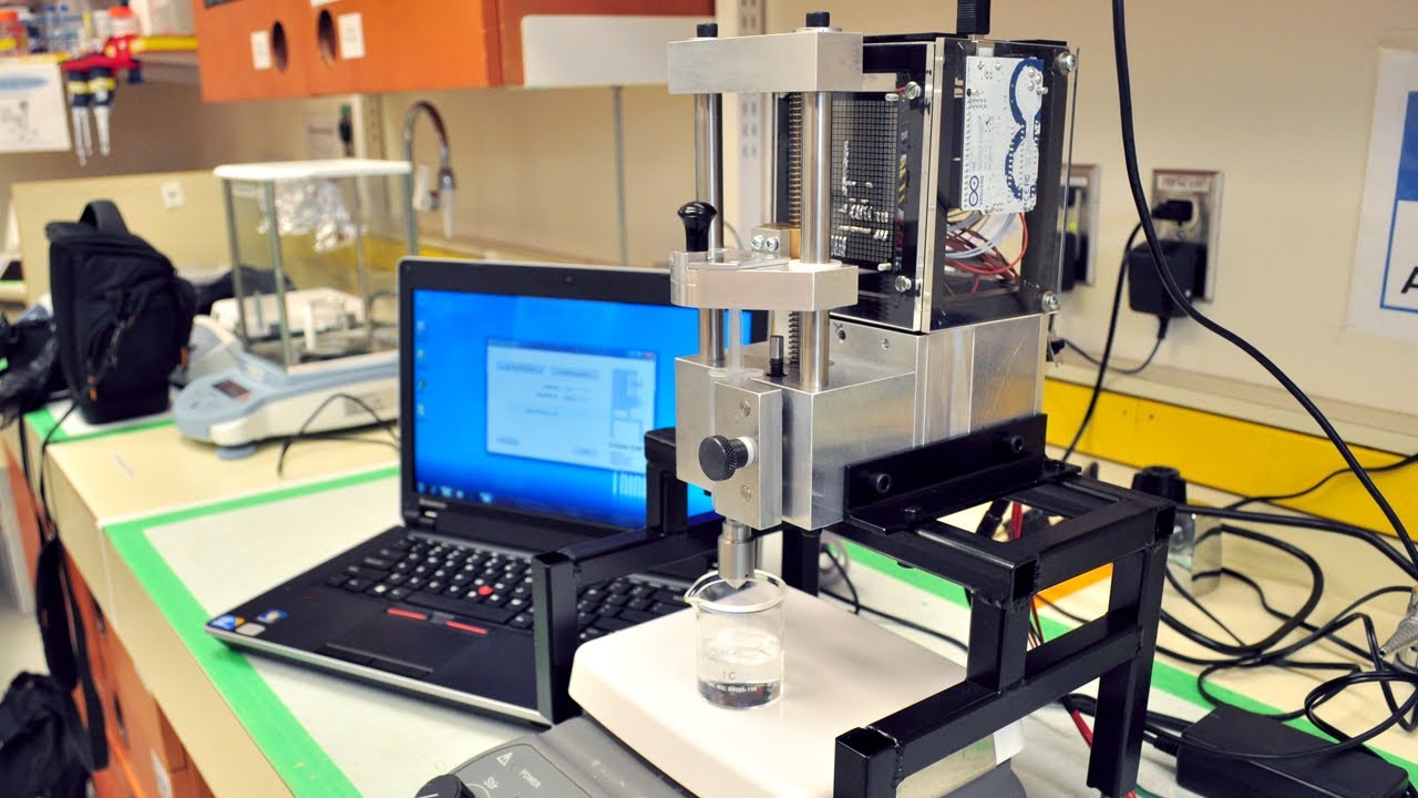 Polymeric Microsphere Extruder (Syringe Pump) YouTube