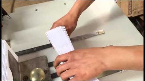 ZF 380 20140814-Fully Automatic Envelope Making Machine