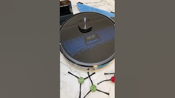 lubluelu SL60D robotic vacuum unboxing, created by @just_play_jp