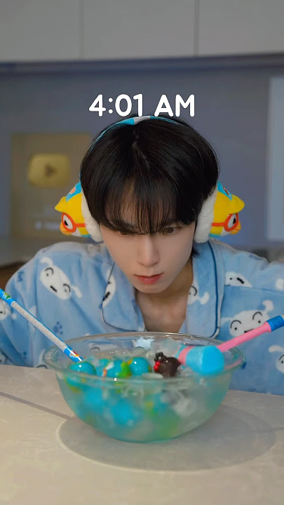 My Morning routine Korean Sweet Dessert Mukbang Youtuber Daily Life
