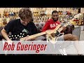 Rob Gueringer and Michael Lemmo jamming at Norman's Rare Guitars