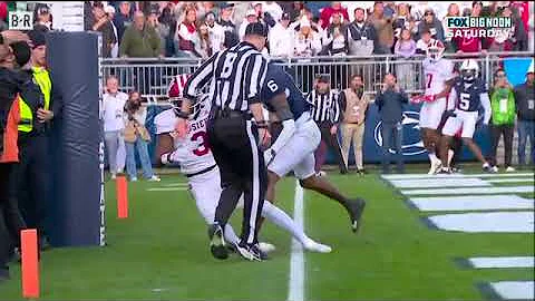 Mendoza and Hoosiers CRAZY WIN over Penn State!! Catch of the year 👀🏆 #heisman #football 