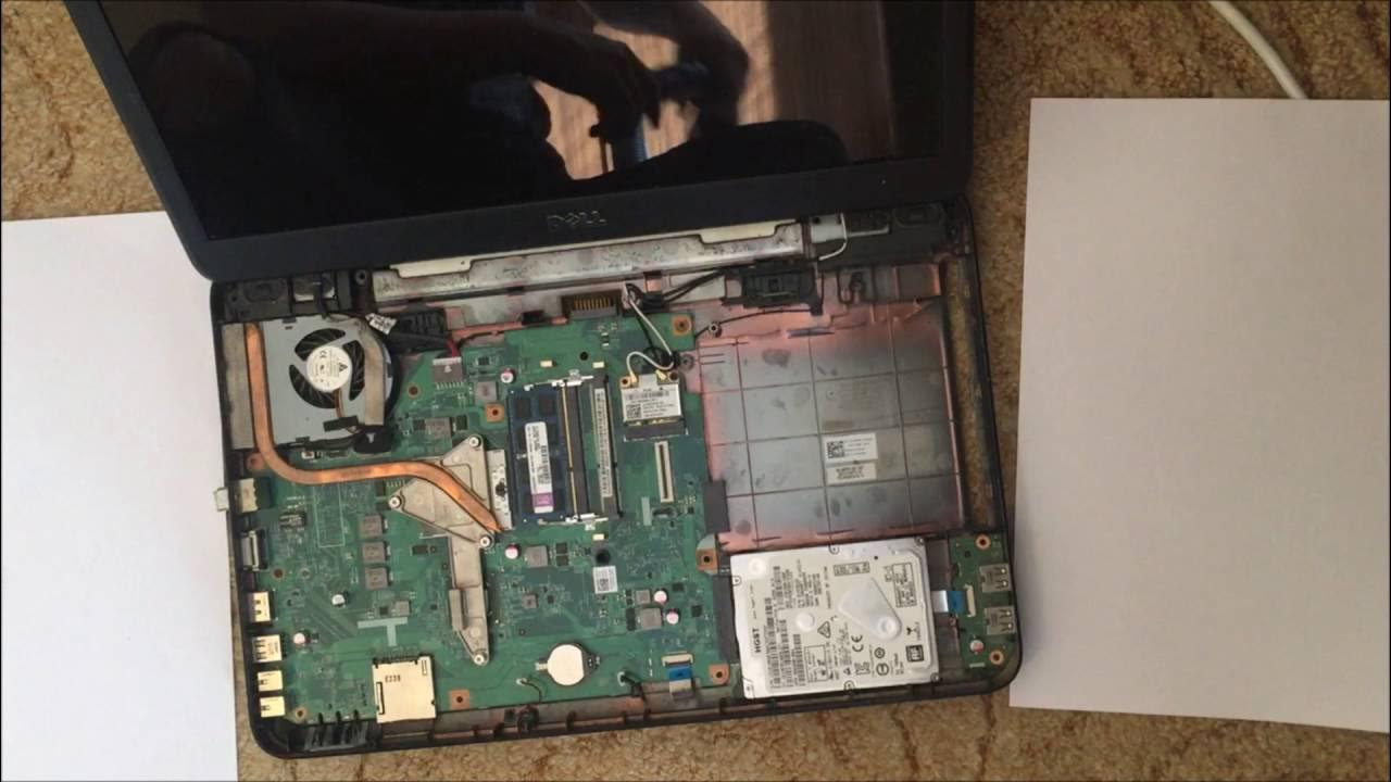 Как разобрать ноутбук dell inspiron n5050