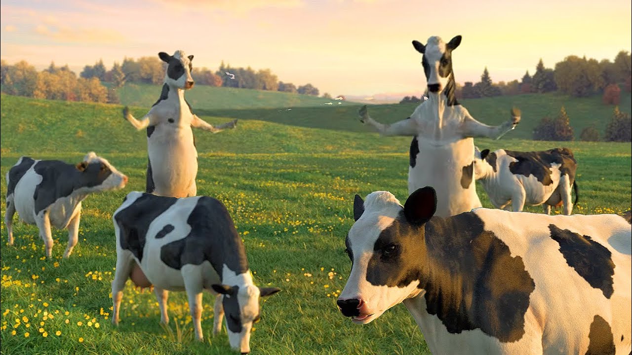 Dang! These Hip-Hop COWS Can Move!