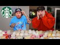 We Tried EVERY Starbucks Drink In The World!!!