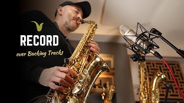 How To Record Over a Backing Track (for video)