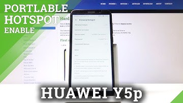 How to Enable Portable Hotspot in HUAWEI Y5p – Find Hotspot Options
