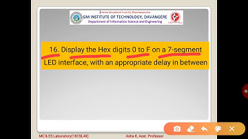 Seven Segment Display