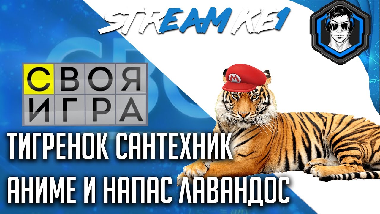 Своя игра ТИГРЕНОК САНТЕХНИК, АНИМЕ, И НАПАС ЛАВАНДОС - YouTube