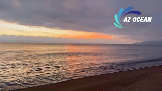 Sound of Sea Waves and Soft Piano 🌅 Healing of the Mind, Body and Soul | AZ Ocean Waves