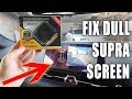 How to fix your dim A90 GR Supra screen via OBD scan tool and Bimmercode