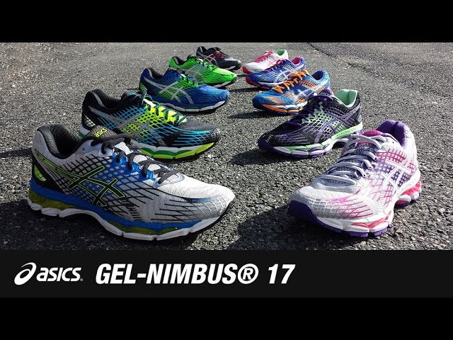 asics gel nimbus 17 women's running shoes