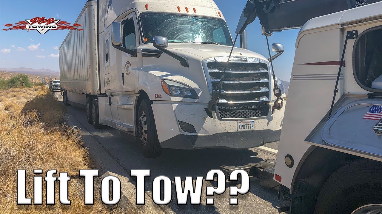 How To Tow The 2018 Freightliner Cascadia