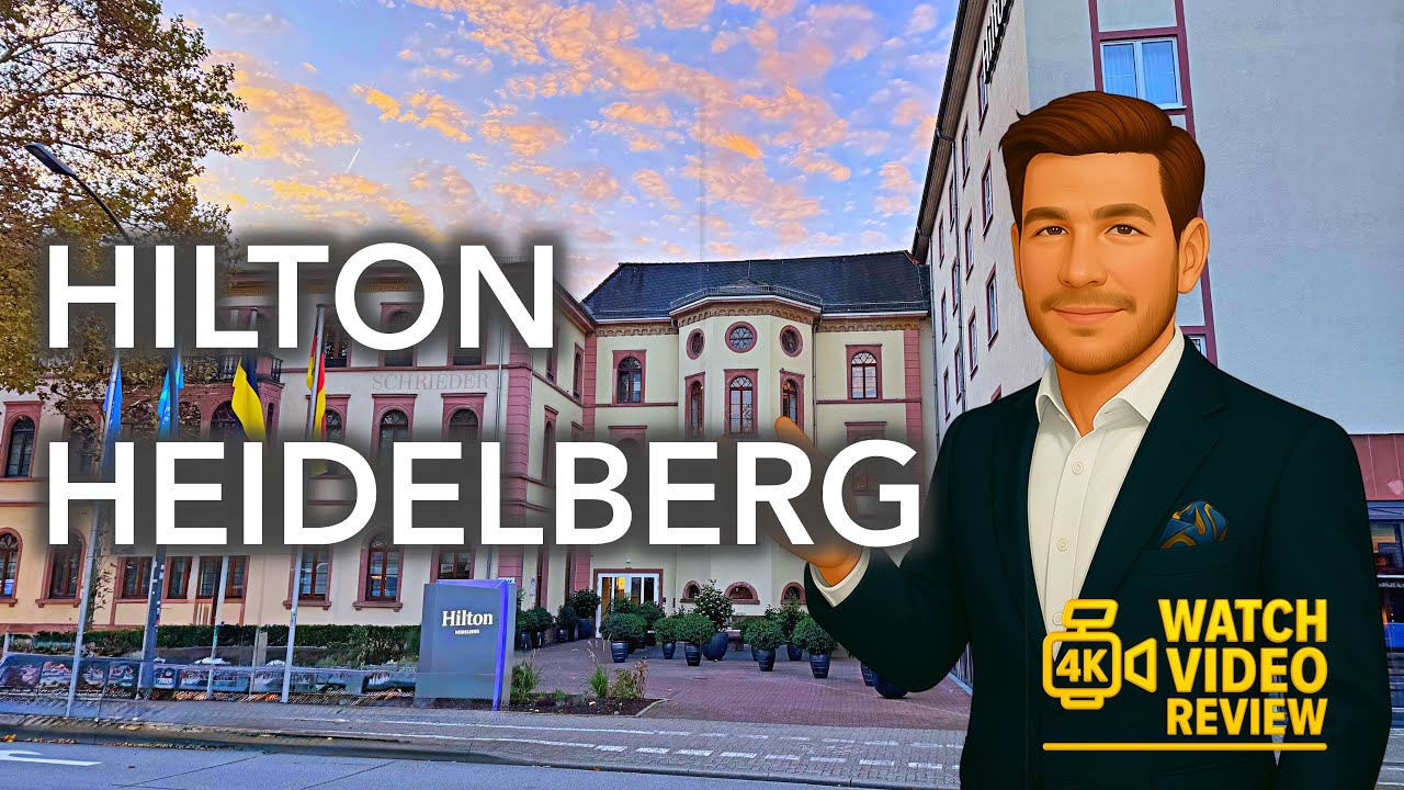 Hilton Heidelberg  - 4K video tour of Heidelberg's first Hilton hotel