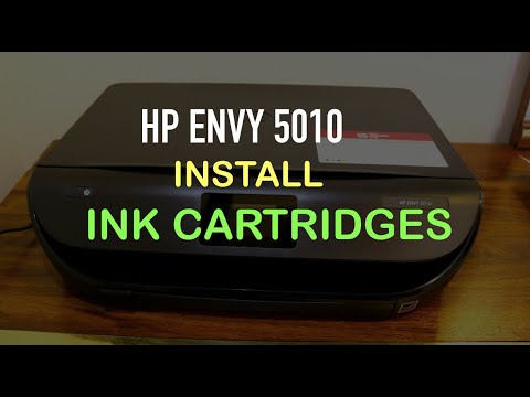 HP ENVY 5010 Ink Cartridges Installation review !!