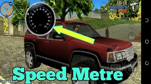 GTA: III HOW TO ADD SPEED METRE
