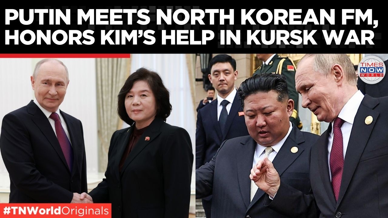 WATCH: Putin Thanks Kim Jong Un | Russia Hails North Korean Heroes After Kursk Battle