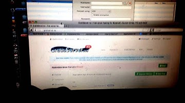 GratisServer how to go in your FTP files/install world for Mac