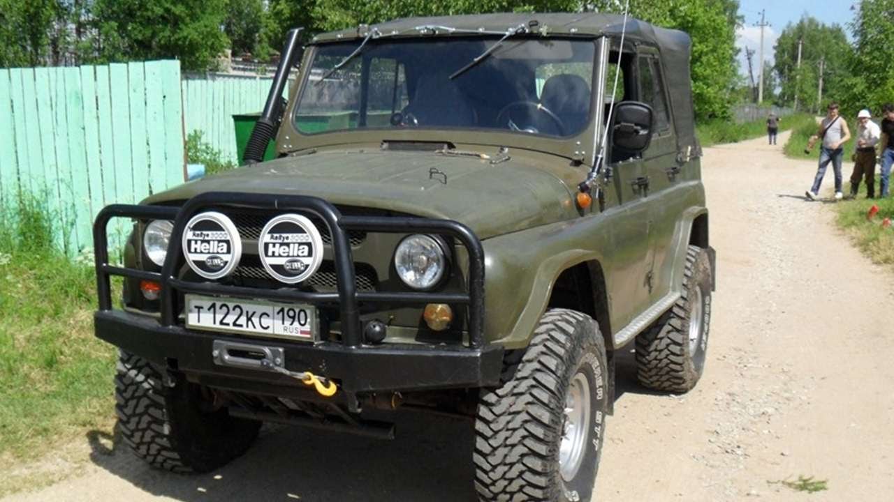 Уаз на 42 колесах