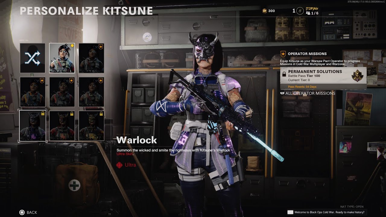 Black Ops Cold War New Kitsune Operator Outfits Missions Unlock