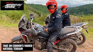 I try the Honda Africa Twin Experience on Exmoor