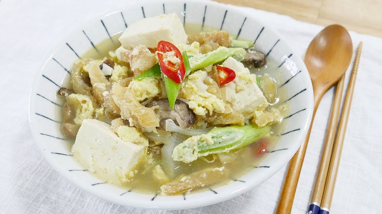 북엇국 ( Dried Pollack Soup ) YouTube