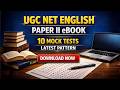 UGC NET English Paper II Exam eBook PDF – 10 Mock Tests  Practice Sets  Latest P final