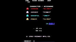 PAC MAN speedup hack playthrough