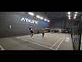 Athlete Central Smashers Saturday Badminton Queuing  11-22-25 (Shuji &amp; LG vs Jeremy &amp; Bryan)