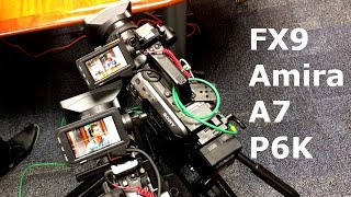 6 camera production | Arri Amira Sony FX9 A7 P6K Ronin