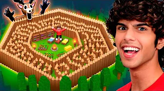 Building the ULTIMATE PENTAGON BASE in 99 Nights in the Forest!