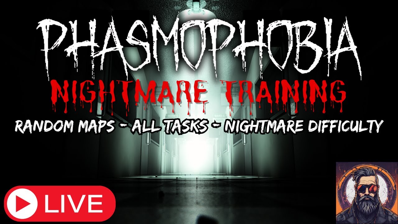 NIGHTMARE TRAINING - Random Maps auf Alptraum - Phasmophobia - YouTube