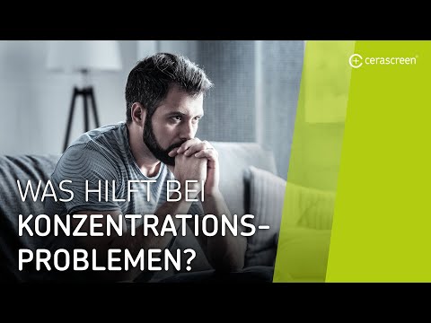 Video: So Lösen Sie Konzentrationsprobleme