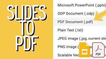 A Step-by-Step Guide to Converting Google Slides into a PDF with Ease