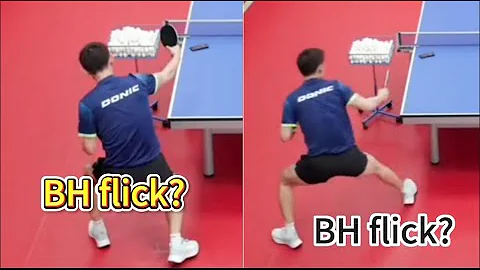 What! Zhang Jike's unique way of training the backhand flick blows my mind! Highhhhhhly recommended