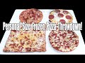 Frozen Pepperoni Pizza Throwdown - WHAT ARE WE EATING?? - The Wolfe Pit