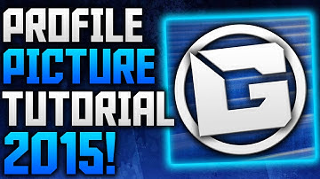 How to Make A Profile Picture for Youtube with Photoshop 2015 (Tutorial)