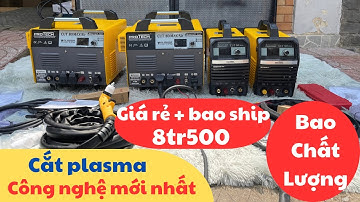 Cam kết RẺ & BỀN cắt sắt siêu đẹp ko máy nào bằng🔥test Máy Cắt plasma CUT 60 max & CUT 80 max mới