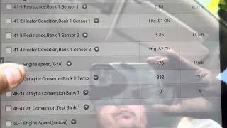Known good live data scan data for vw polo 2010 1.4cc petrol 60k miles screenshot 5