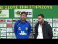 Δηλώσεις Thomas Christiansen-AEK